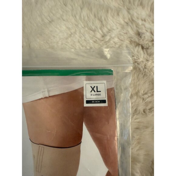 New L&R ReadyWrap Knee Adjustable Compression Wrap In Black Sz XL - Picture 5 of 5